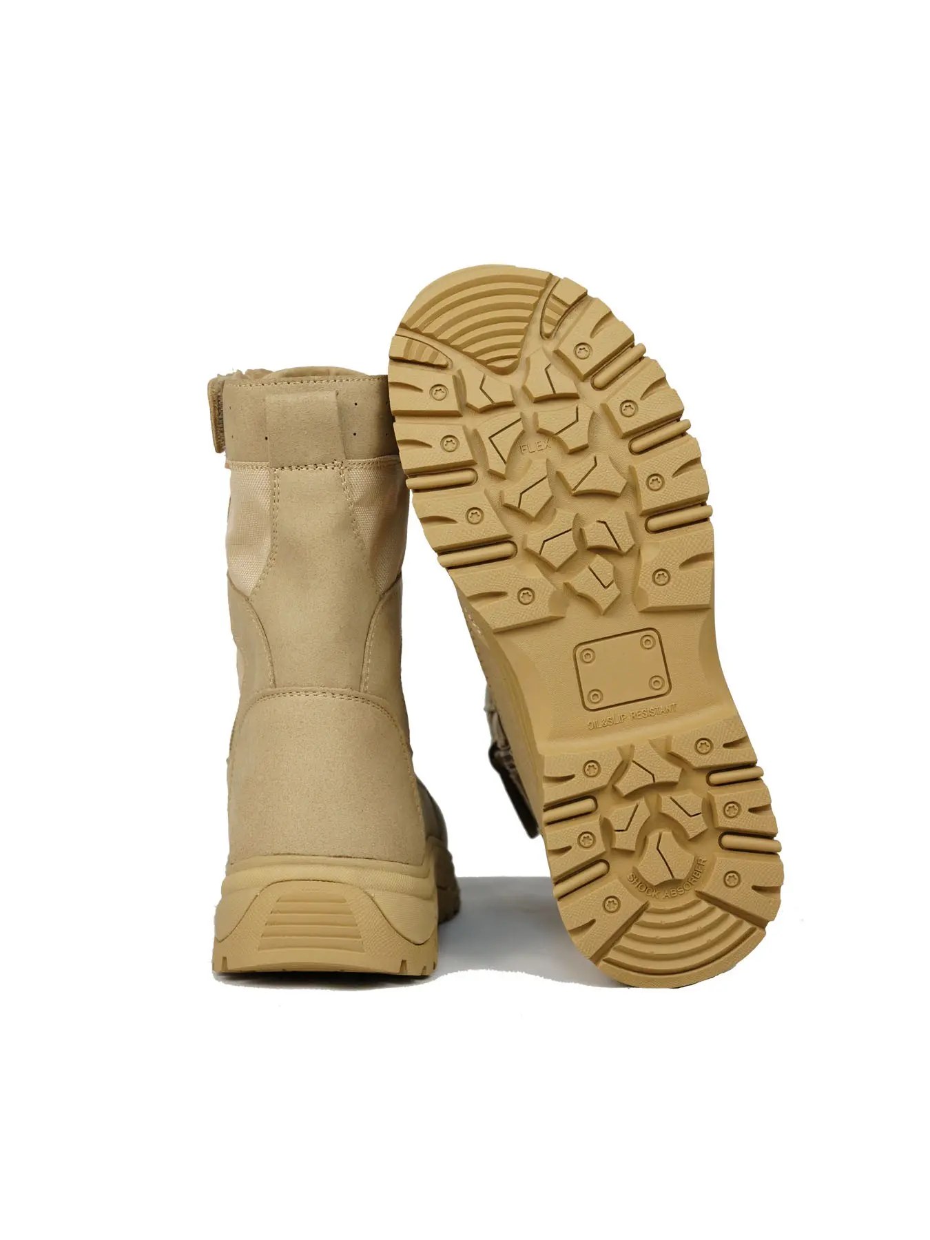 Outdoor High-Top Ultra-Light Desert Boots, Couples' Breathable Boots, Summer Anti-Slip Wear-Resistant Windproof Hiking Shoes