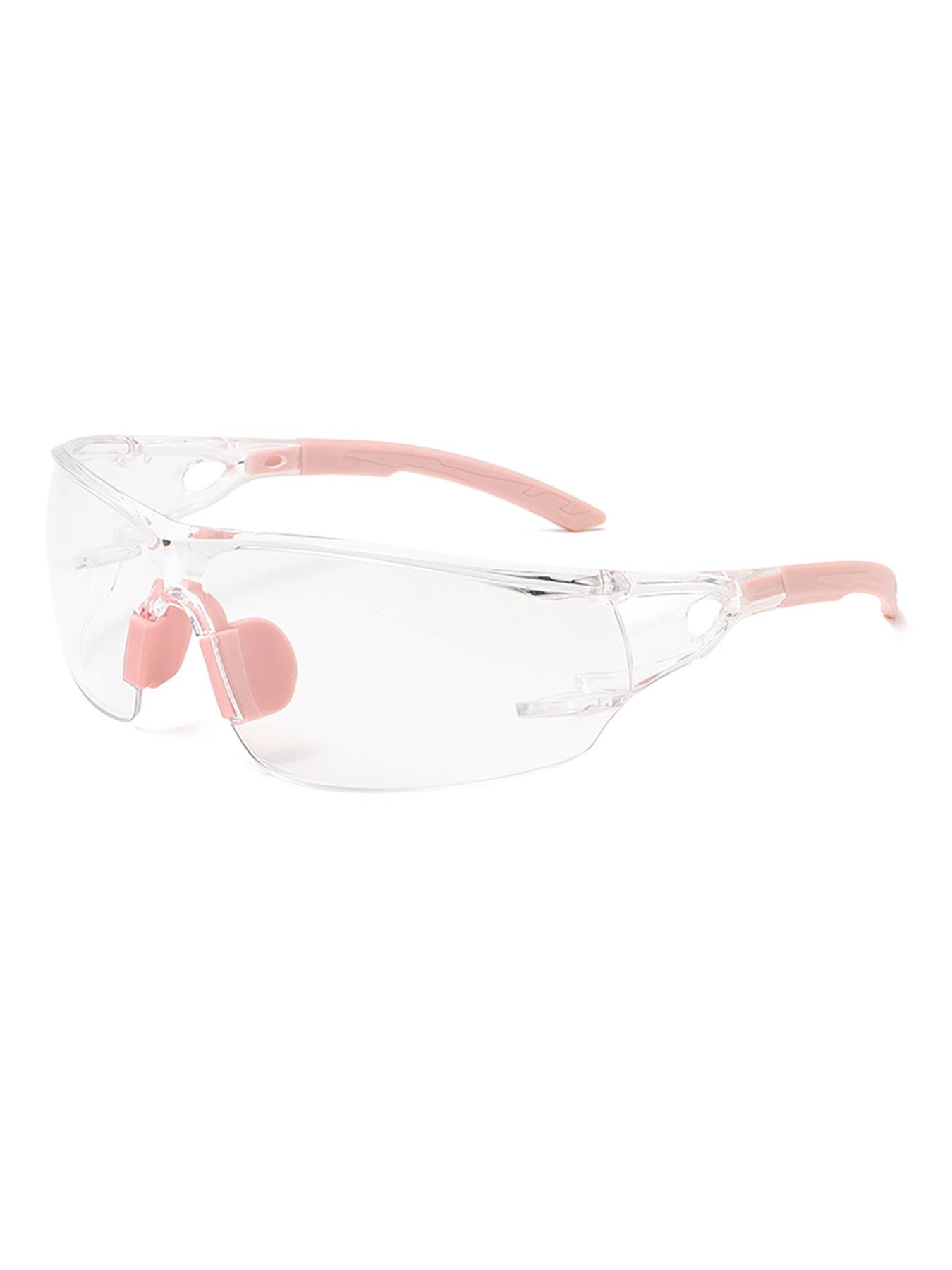 Fashion Goggles with Clear Lenses, Anti-scratch Protection Eyeglasses for Men and Women, Ideal for Daily Use and Outdoor Activities