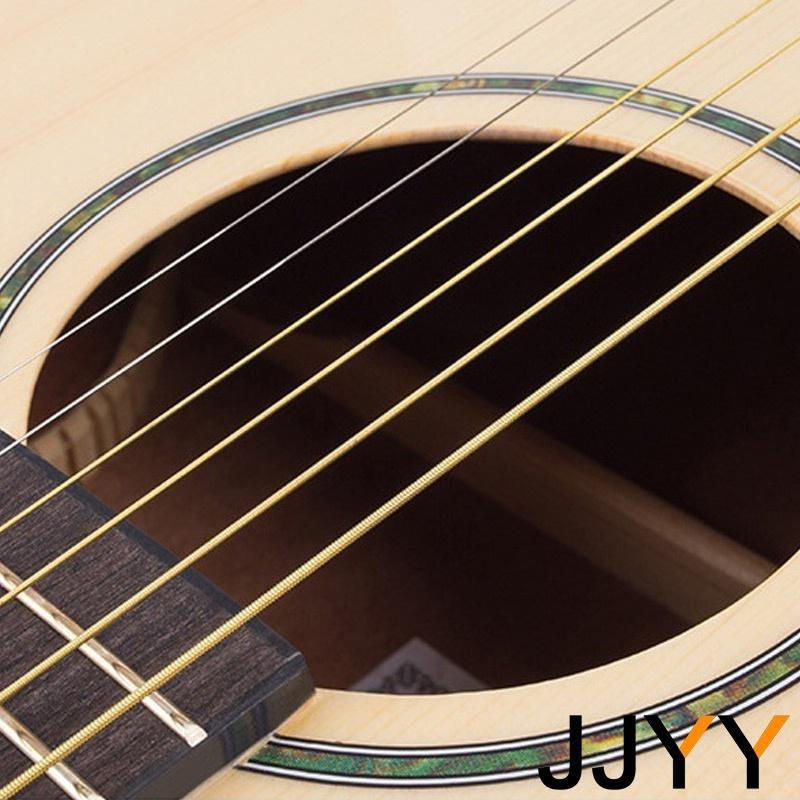 2sets Anti-Tangle Anti-Rust Phosphor Bronze Guitar Strings Set, High-Quality Acoustic Strings, Durable Steel Strings, Multi-Scene Use