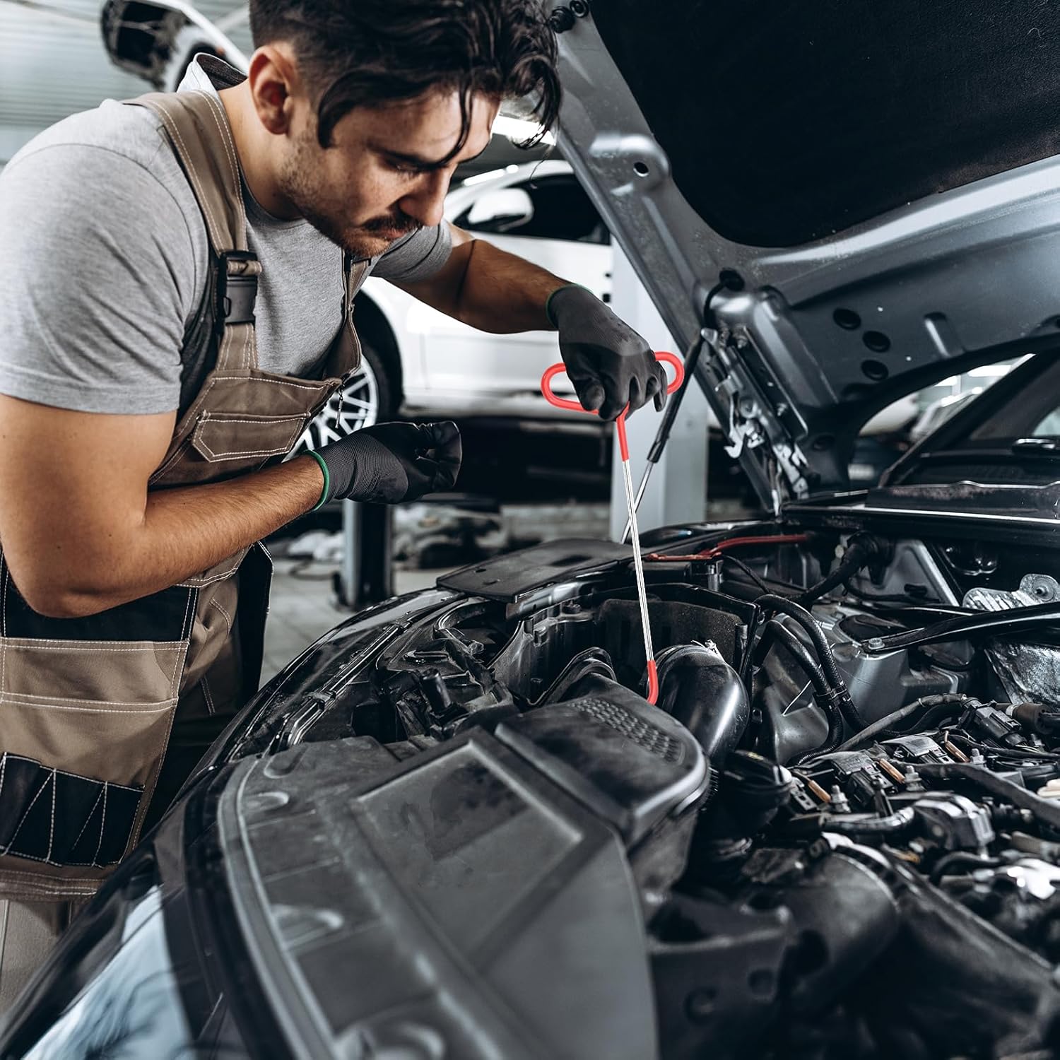 Portable Car Repair Tool Kit for Doors and Tires, Emergency Fastener Remover Air Wedge Pump with Storage Bag, Tire Repair Tools for Cars and Trucks #TOP PICKS