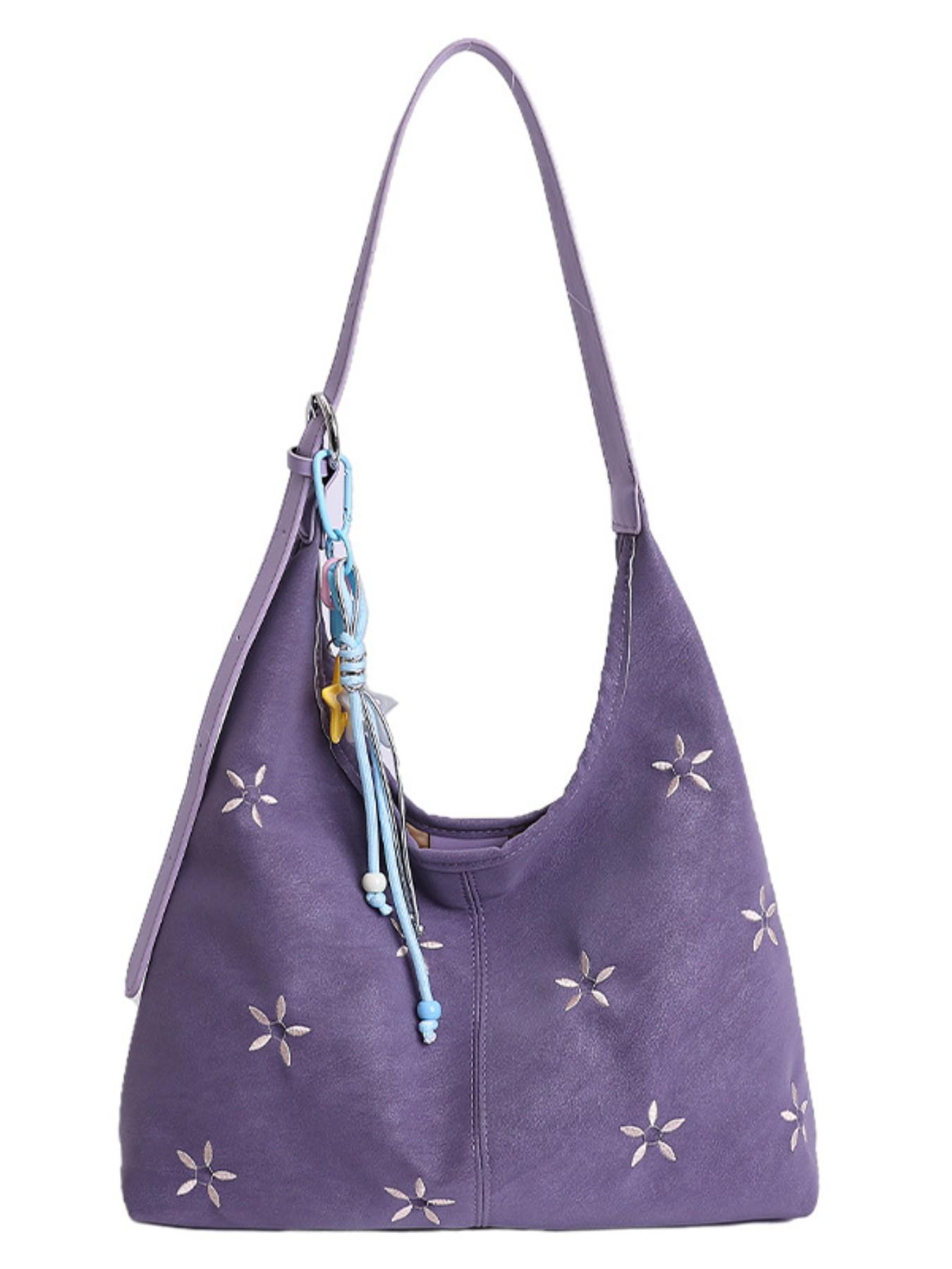 Fashionable Women's Bag 2026 New Floral Tote, High-Quality Commuter Large Capacity Shoulder Crossbody Bag, Elegant and Stylish Design