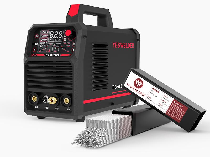 YESWELDER ER4043 Aluminum TIG Welding Rod 5LB 1/8" 1/16" 3/32" x 16" TIG Filler Rod YESWELDER ER4043 Aluminum TIG Welding Rod 5LB 1/8" 1/16" 3/32" x 16" TIG Filler Rod