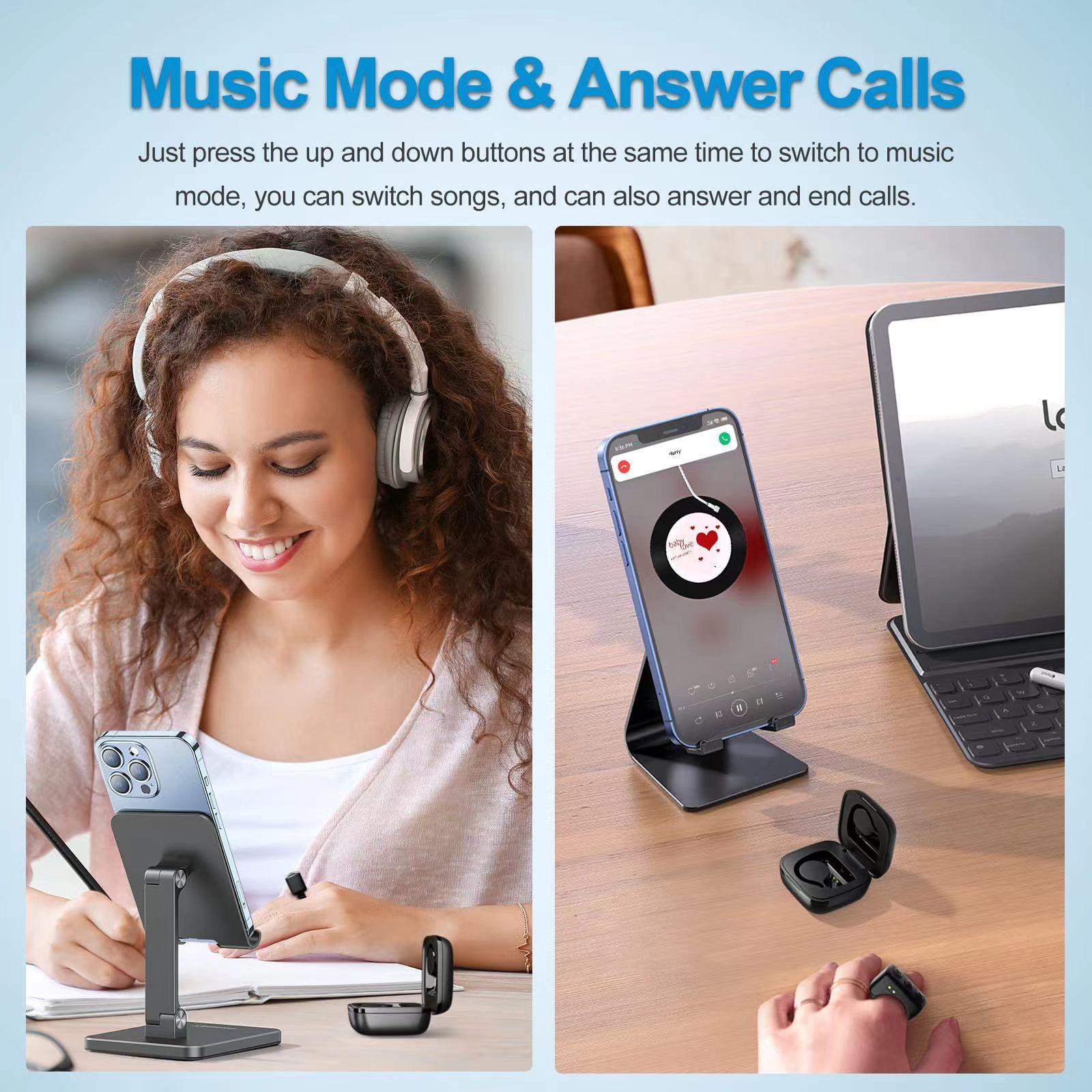 [NEW COLOR] Bluetooth Scrolling Ring Remote Control Scroller Page Turner,  selfie Video Recording Remote,Music Control, for iPhone ,iPad ,iOS,Android,Pink Accessories Selfie Devices,dealsforyoudays