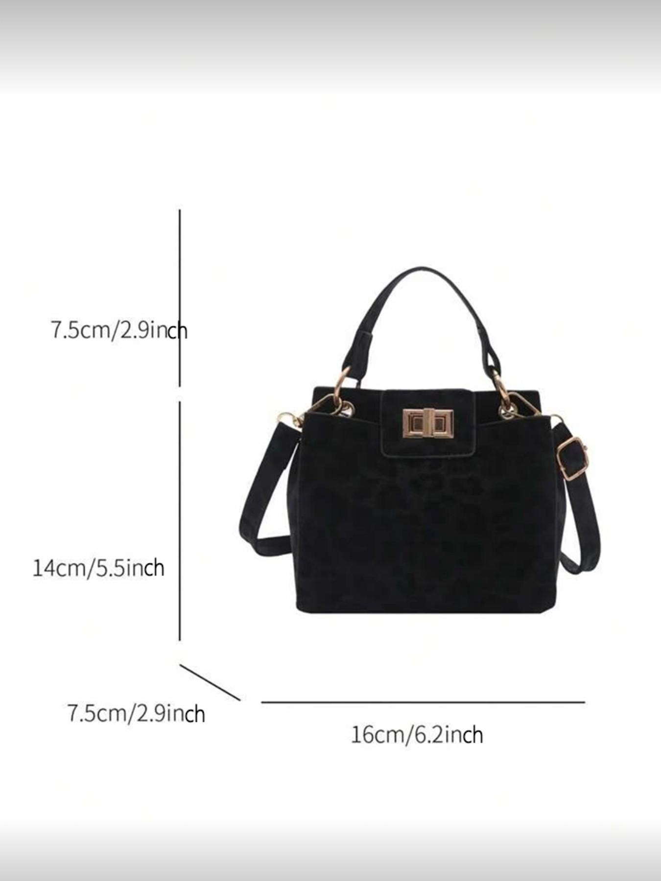 New Fashion Lockable Handbag, Perfect for Parties, Shopping, Daily Use, Holds Coins and Phones, Elegant Women's Bag, New Year Edition, Handbag Sling Bag, Handheld Bag Purse