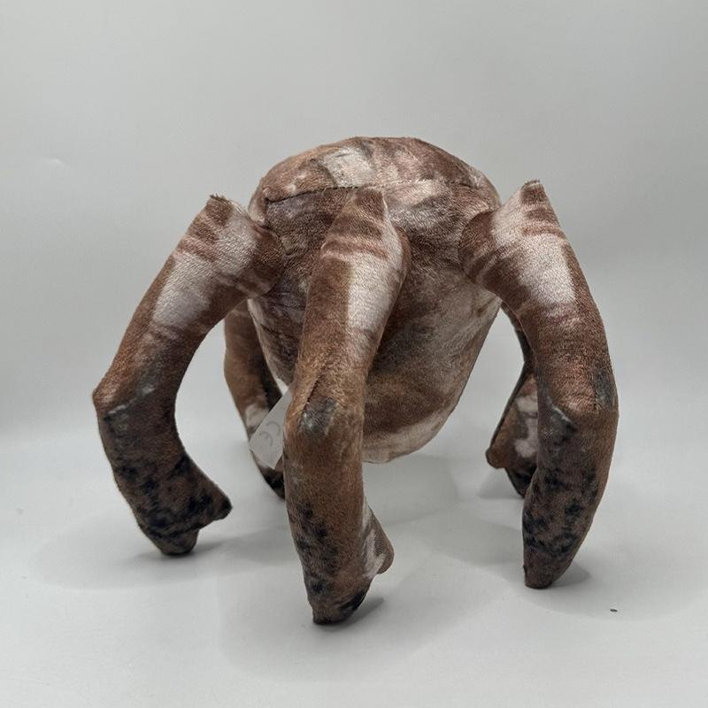 Weird Spooky Roblox Doors Rock Monster Stuffed Plush Toy Brown Mossy Boulder Creature Doll Horror Game Merch Collectible Gift for Game Fans Children