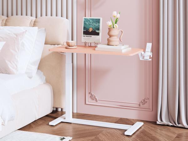 【SummerVibes】H7 Mobile Adjustable Bedside Table, Standing Desk with Wheels, Rolling Laptop Desk Cart & Portable Computer Workstation for Hospital, Home Office, Bedroom, Living Room, Dorm, and Small Spaces, Reading Studying, Gas Spring tiktokshopspringglow 【SummerVibes】H7 Mobile Adjustable Bedside Table, Standing Desk with Wheels, Rolling Laptop Desk Cart & Portable Computer Workstation for Hospital, Home Office, Bedroom, Living Room, Dorm, and Small Spaces, Reading Studying, Gas Spring tiktokshopspringglow