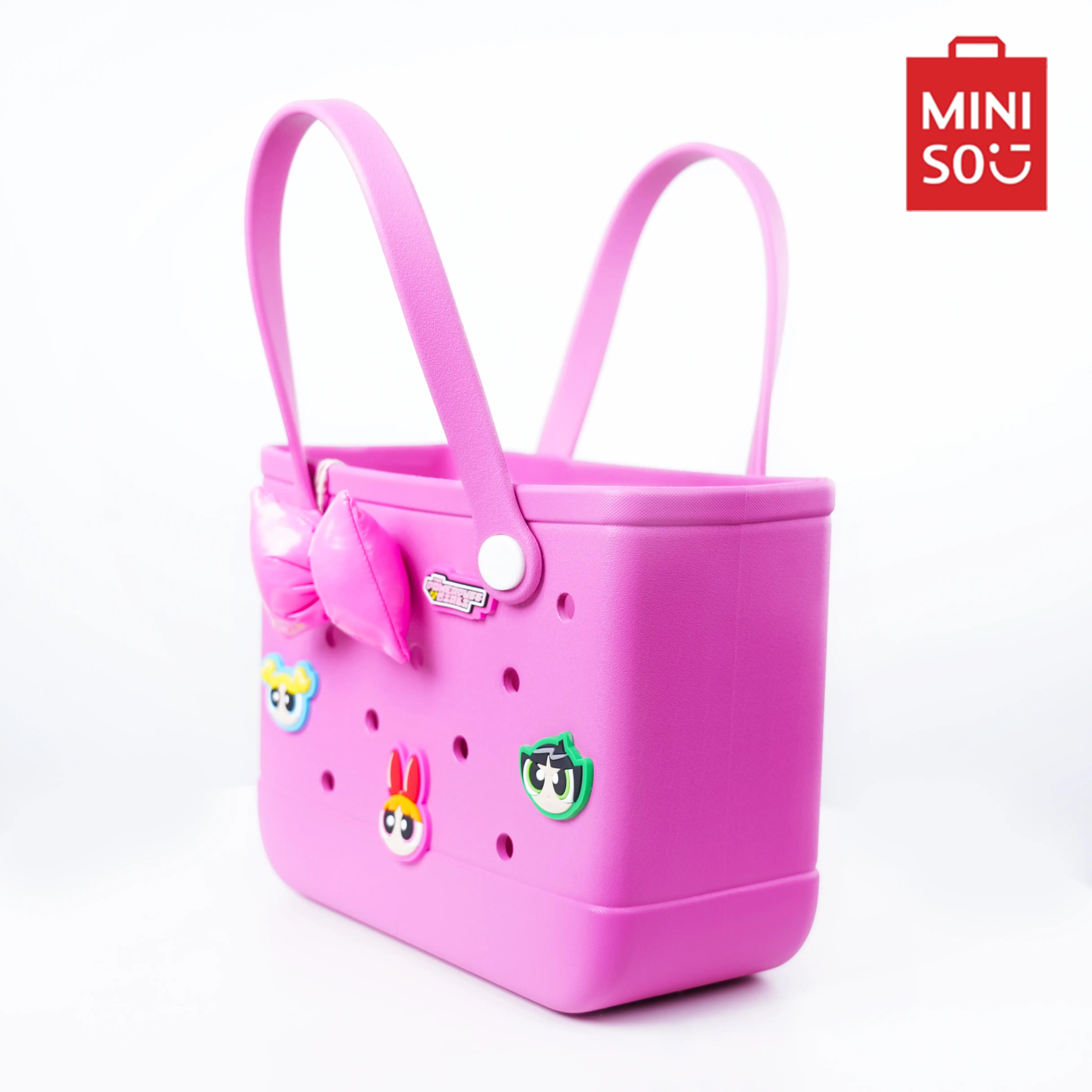 【Easter Gift basket】POWERPUFF GIRLS Easter Egg Hunt Bag with Handle Stylish Tote Bag Easter Gift Basket For Kids Teenagers Outdoor Picnic Party#Summervibes, Back To School, Everyday Bags, Trendy Commuter Bag