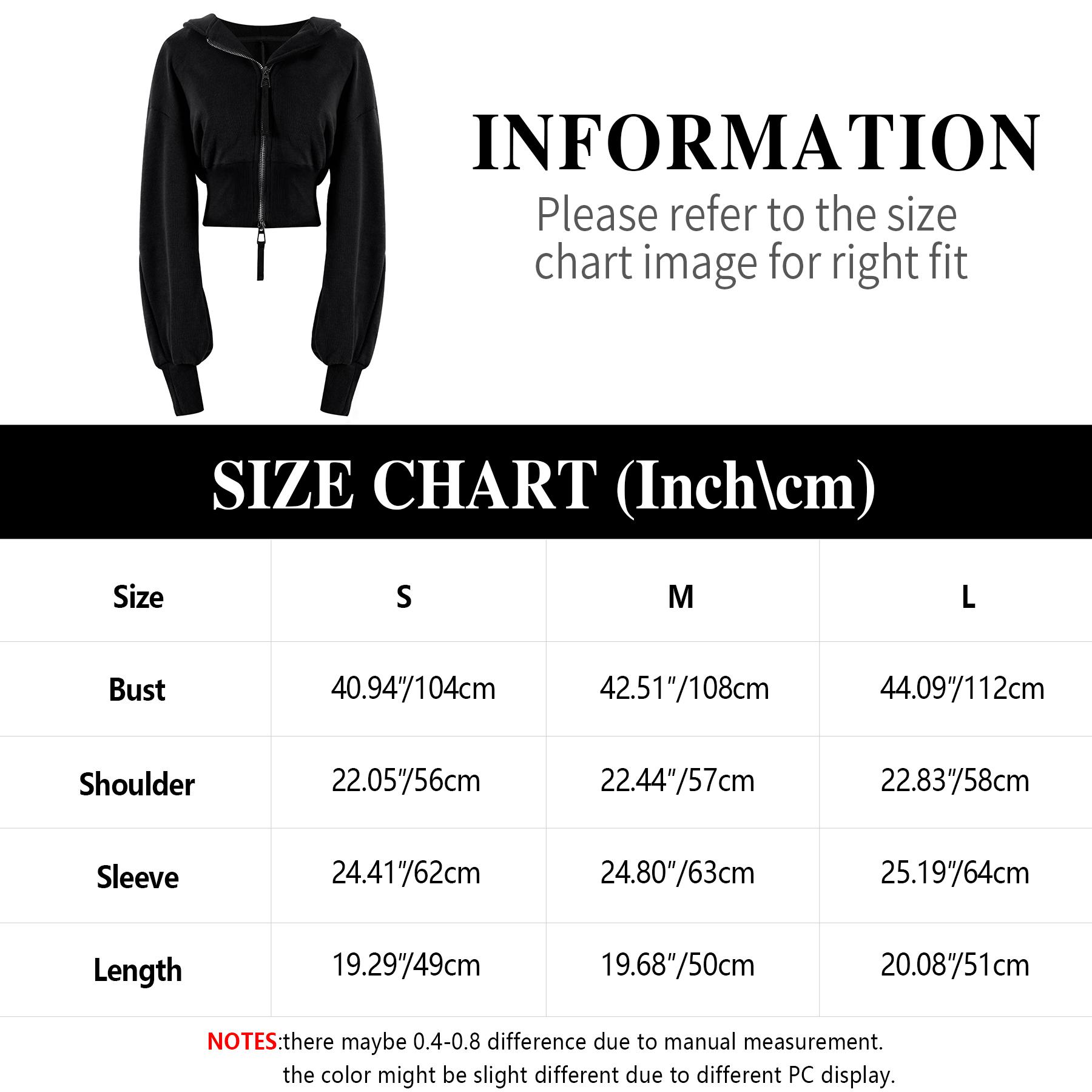 Yimoon Cropped Hoodie Women Zip Up Long Sleeve Sweatshirts Casual Fashion Hooded Workout Jacket Crop Top
