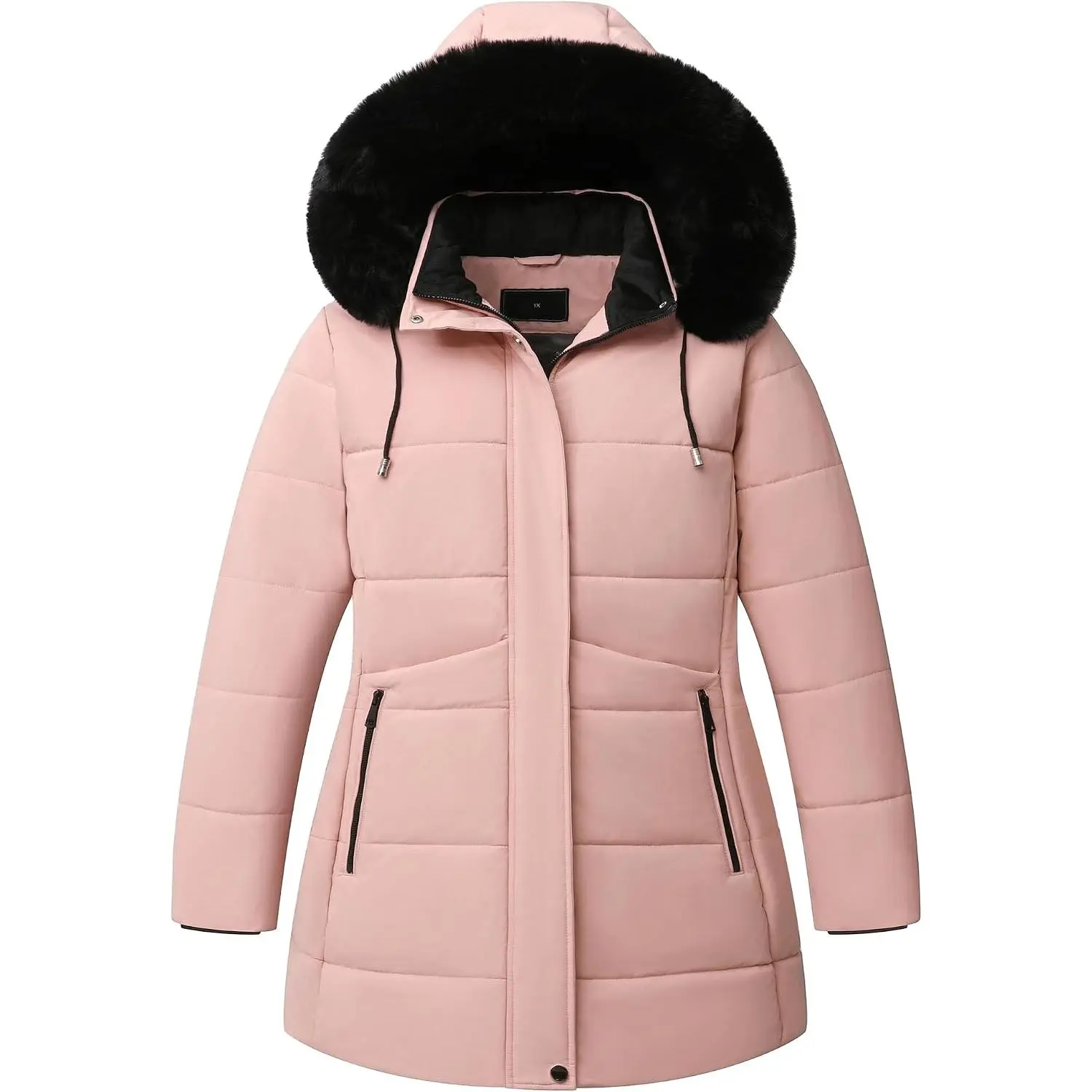 Women's Plus Size Winter Parka Jacket Down Coats| Waterproof, Warm Down Coat, Detachable Hooded, Parka Jacket