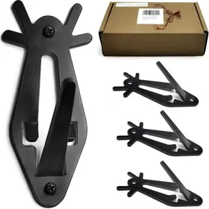 European Mount Skull Hanger, Deer Skull Wall Hooker for Hanging Deer Head, Pronghorn and Other Smaller Animals, Euro Mount Hanger with Easy Install Kit for Indoor Outdoor