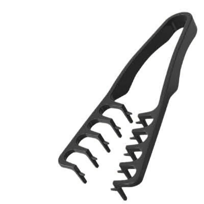 2pcs Korean Authentic Textured Hair Comb, Volumizing Root Styling Brush, Front Bang Cover, Hairline Concealer, Unisex Beauty Tool