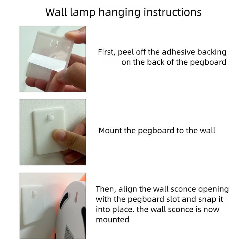 Modern Minimalist Donut Table Lamp, Rechargeable Three-Tone Dimmable RGB Wall Light, Bedroom Bedside Desk Hallway Ambiance Nightlight