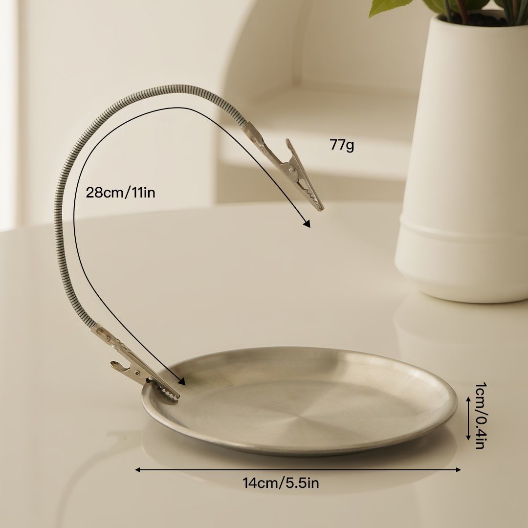 Home Metal Mosquito Repellent Holder, Multi-Functional Extended Dual-Head Mosquito Clip Stand, Space-Saving Iron Mosquito Rack