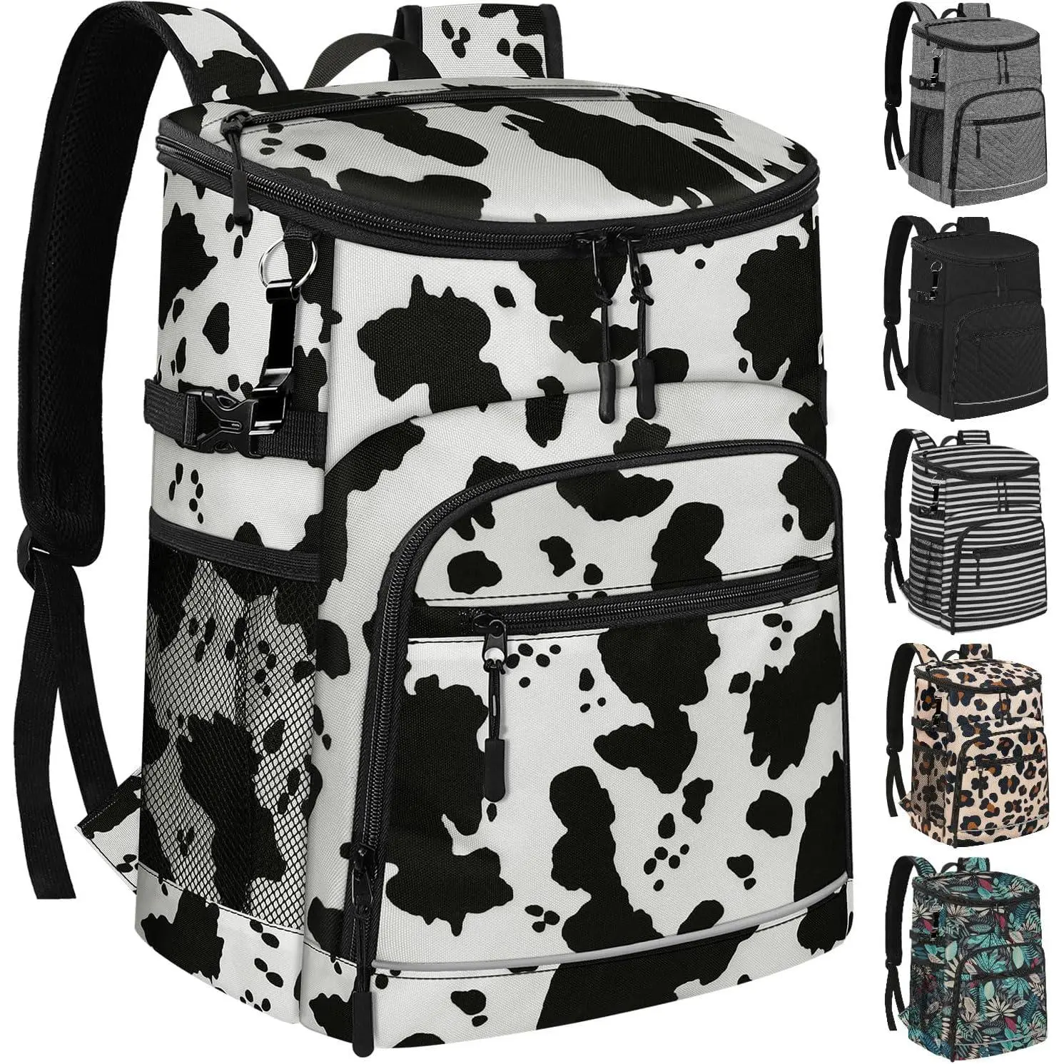 Cooler Backpack Insulated Leakproof Waterproof Backpack Cooler Bag 30/45 Cans, Large Capacity Lightweight Travel Camping Beach Backpack Cooler Ice Chest for Men and Women
