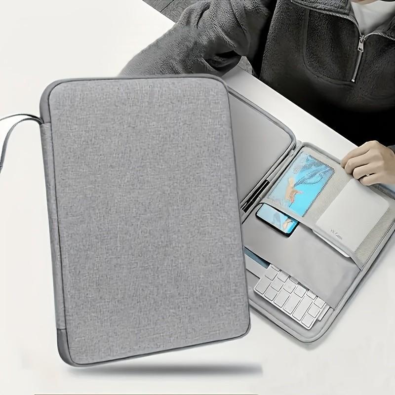11/13 Inch Tablet Laptop Storage Bag, iPad Computer Organizer, Handheld Portable Pen Slot Pouch, Durable & Convenient Design