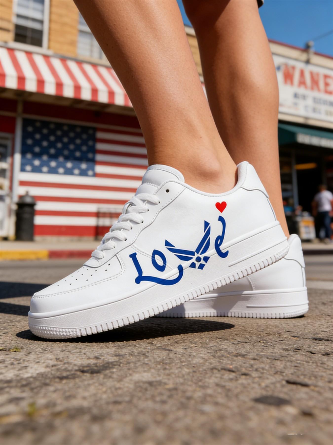 Customizable Sneakers for Men, Durable Anti-Slip Daily Commute Casual Shoes, Comfortable and Stylish Footwear for Everyday Use