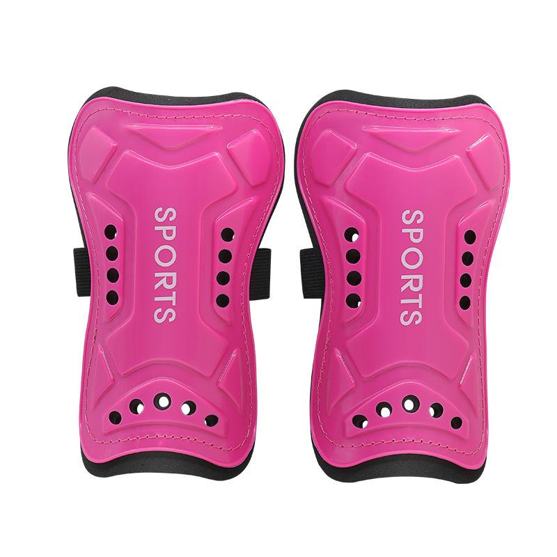 Football shin guards, thickened multi-hole foot guards, sports calf socks with straps, football equipment