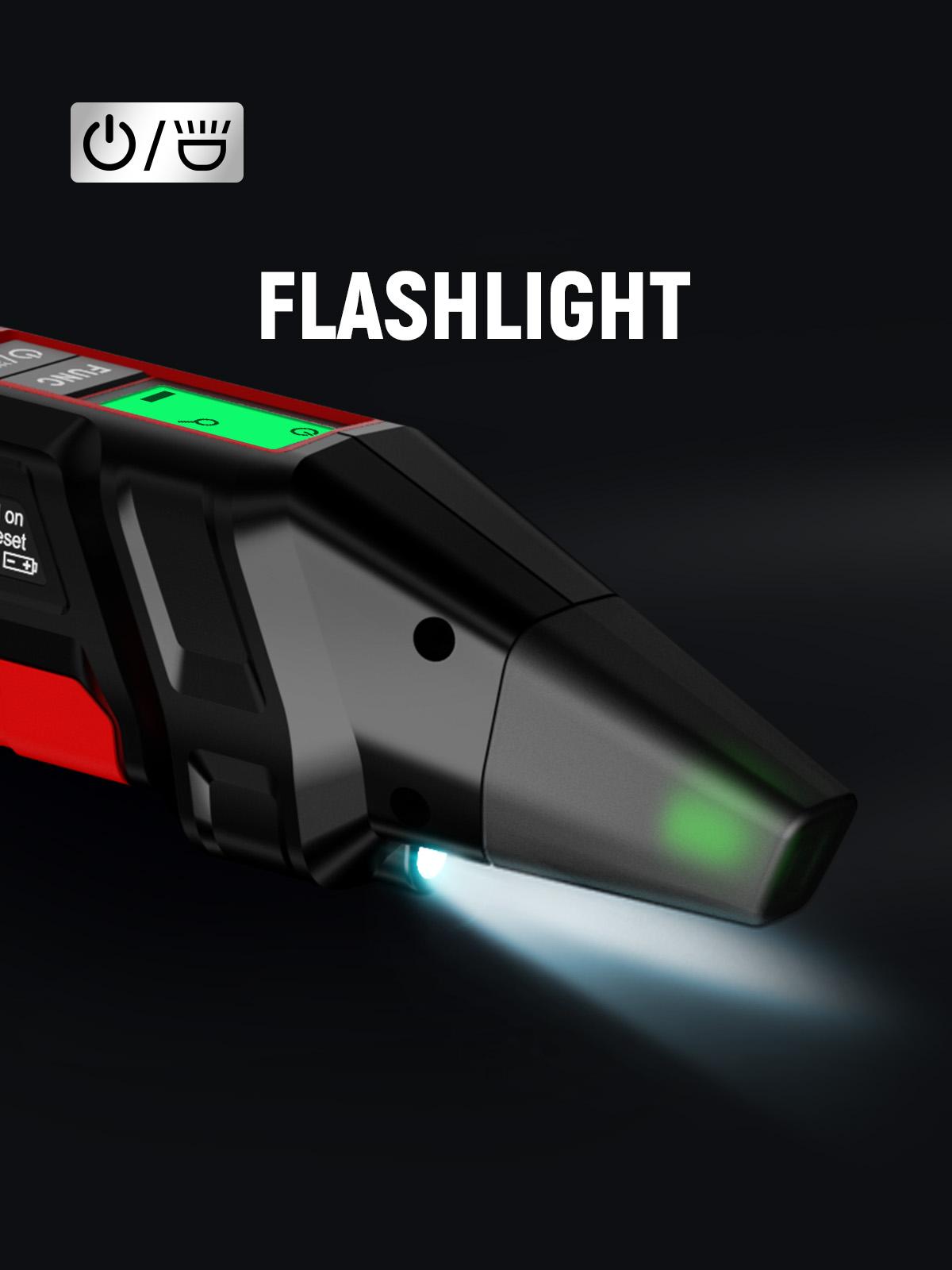 KAIWEETS AC Circuit Breaker Finder Kit with LCD Alert Display – 2-Piece Voltage Tester Set with Transmitter & Receiver, Non-Contact Voltage (NCV) Detection, Flashlight, Cable/GFCI Outlet Tester, Portable Electrical Circuit Detector Tool for Home & Pro Use