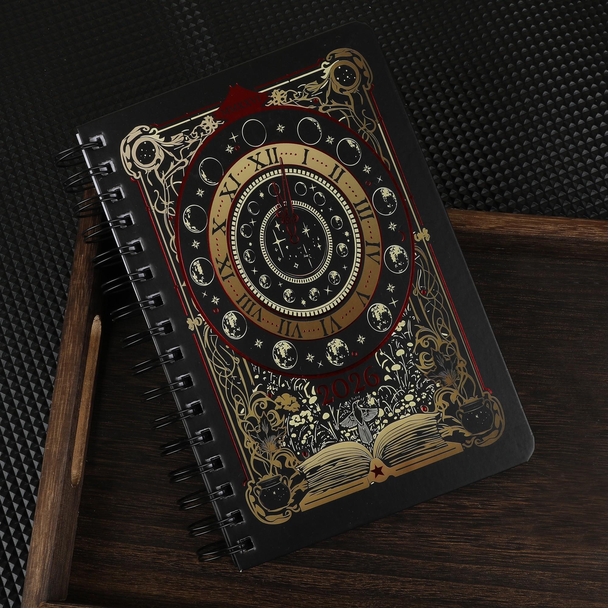 2026 Clock Magic Book, Essential Guide for Time Management & Spellbinding Techniques, Perfect Addition to Your Collection