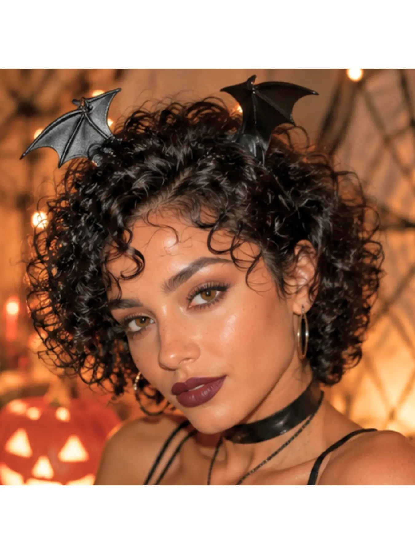 Short Pixie Curly Wig Human Hair 13x1 HD Lace Front Natural Black 6 Inch 100g Natural Hairline For Black Women Bouncy Soft Curls Invisible HD Lace Realistic Scalp No Shed Cute Face Framing Perfect For Halloween And Christmas Lace Frontal Human Hair Wigs