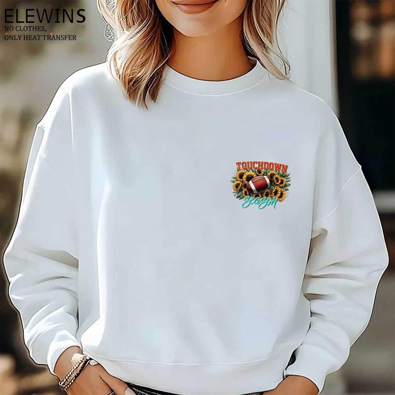 12 Pieces Gold Foil DTF Transfer Heat Press Transfers for T Shirts Hoodies Jeans Backpacks Pillows Washable Plastic Heat Transfer Vinyl for Men Women