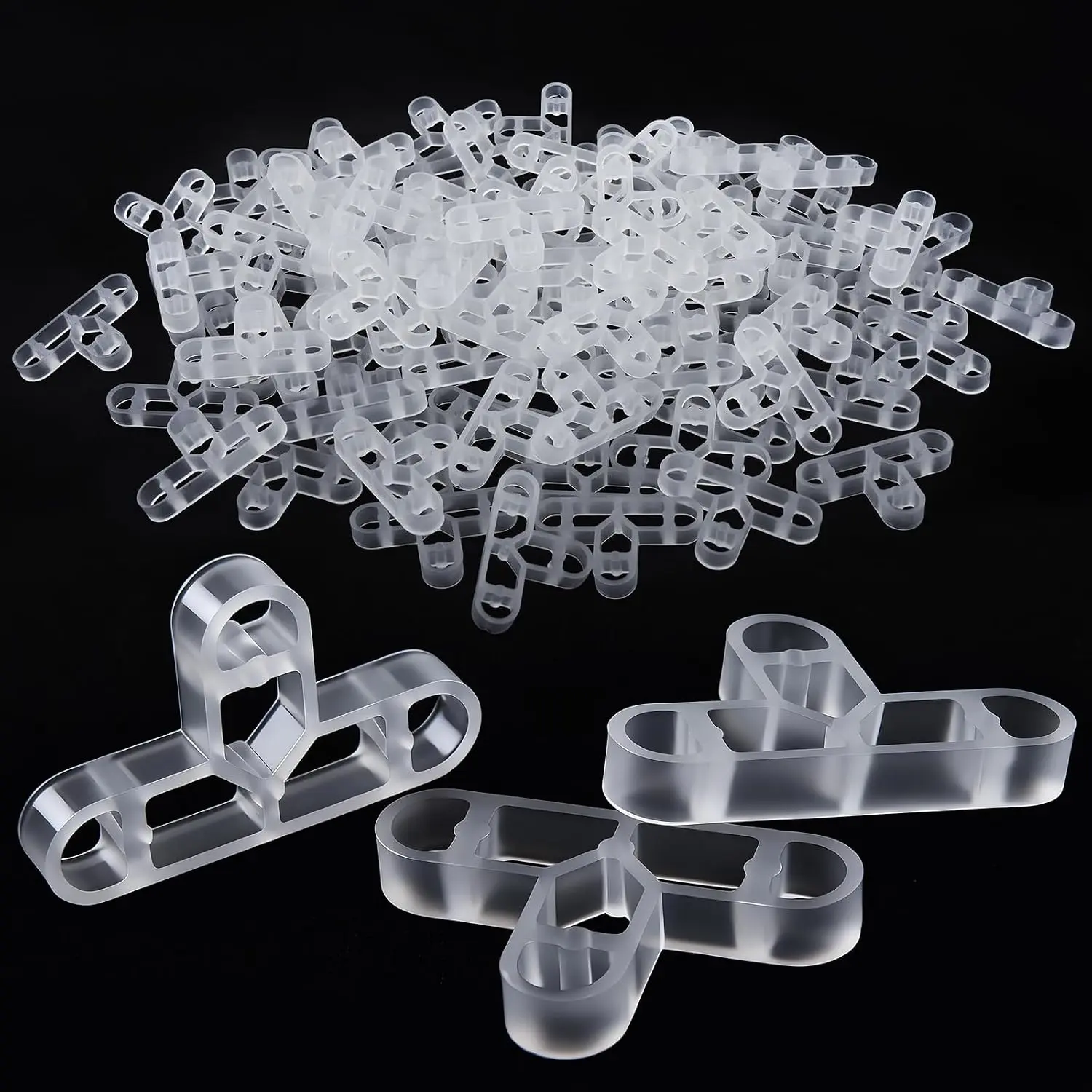 10mm 3/8 Inch 200 count Tile Spacers Brick Wall Separator Thin Brick Veneer Tools