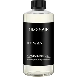 My Way Hotel Diffuser Oil & waterless Diffuser Oil Home & Office Luxury Scents 500ml - Comforting Sandalwood, Cedarwood & Iris - Aromatherapy Oil Blends Fragrance Oils for Diffuser