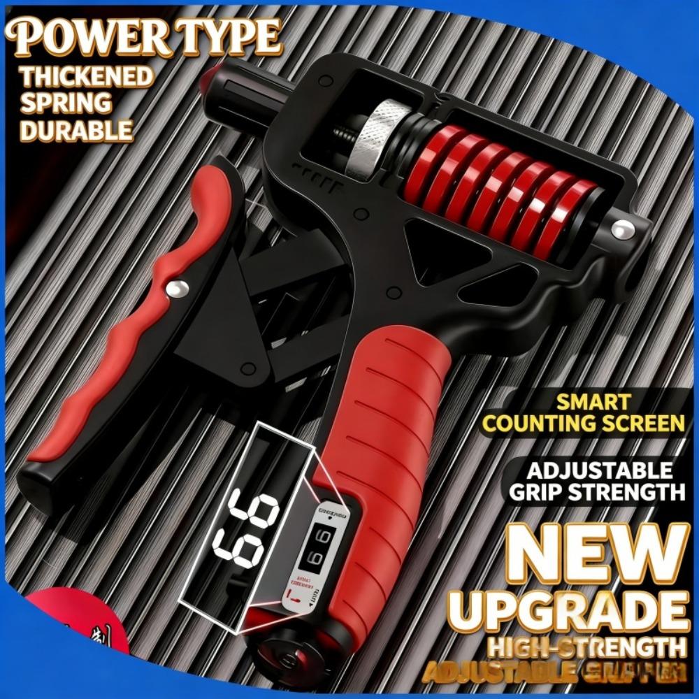 Adjustable Resistance 5-165kg, Mechanical Counter, Non-slip Design, Carbon Steel Material