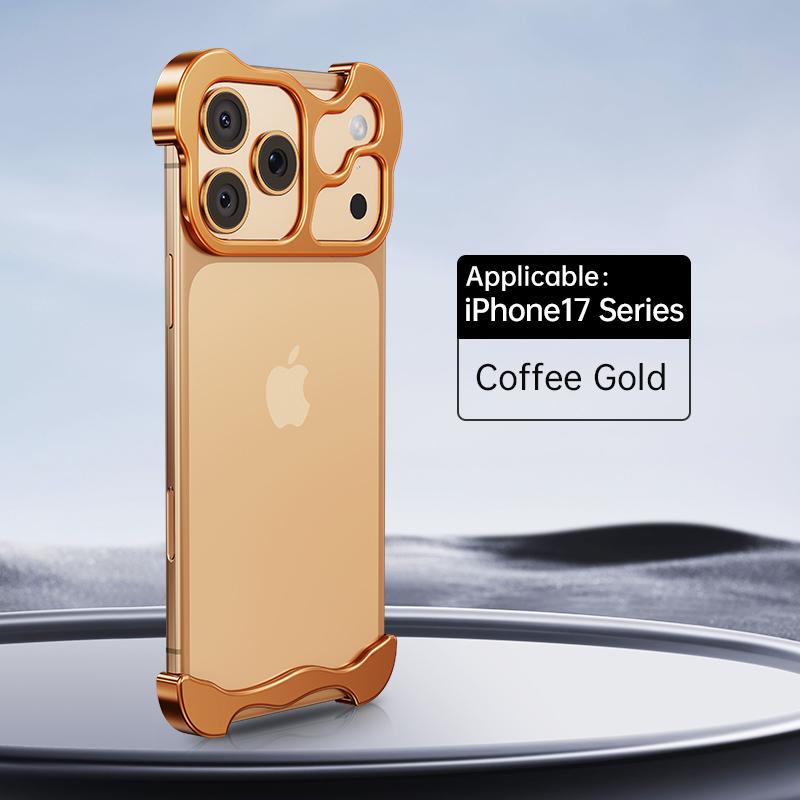 Phone Case Compatible with iPhone 17 Pro Max 16 15 14 13 Compatible with Lens Camera Protection, Frameless Minimalist Design, Extremely Highlighting Personality