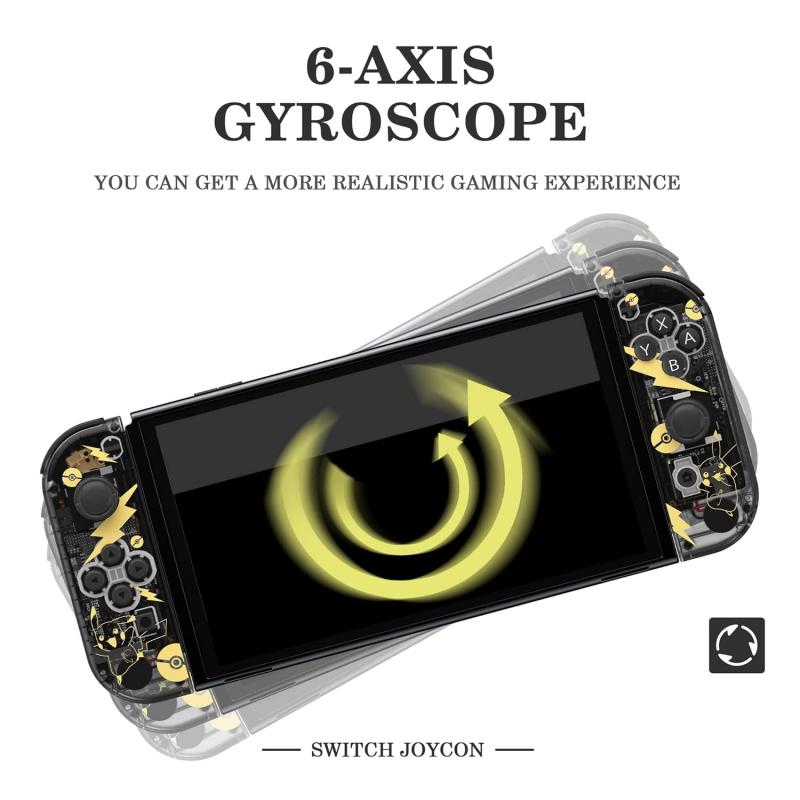 Wireless Controller Compatible with Switch Lite Oled, Dual Vibration Gaming Joystick, Replacement Parts for Joy-03 Model Xinhao