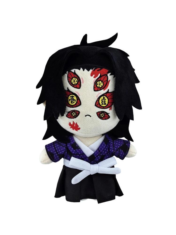 Demon Slayer Plush Stuffed Toys Tsugikuni Yoriichi Tsugikuni Michikatsu Akaza Anime Cartoon Figure Doll Children's Birthday Gift