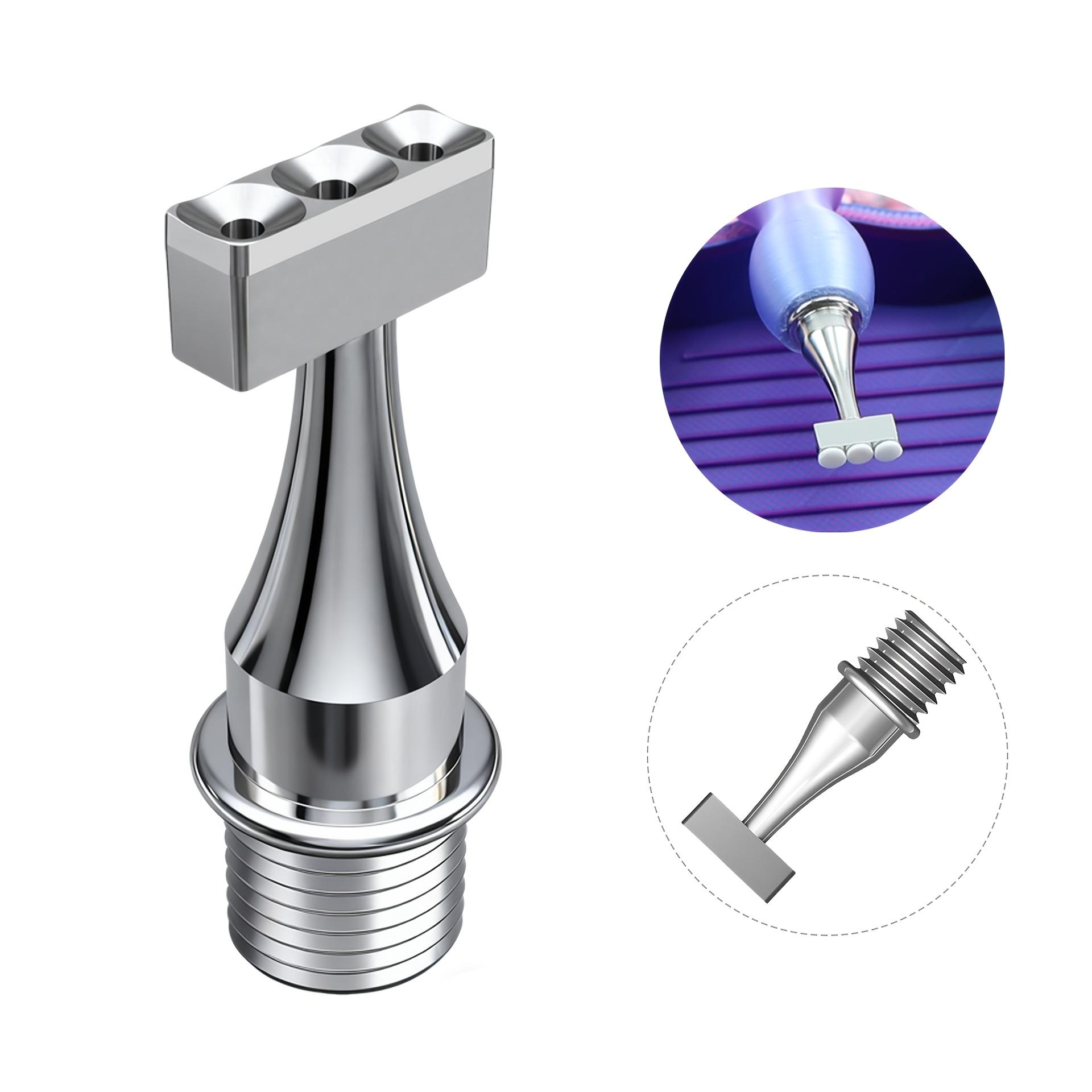 Stainless Steel Screw Multi-Functional Durable Material Vacuum Diamond Painting Replacement Head Set, Compatible with Most Vacuum Diamond Pens, Diamond Art Tools