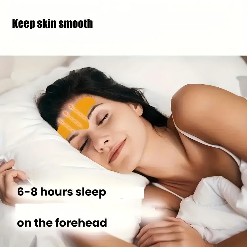 10pcs Forehead Patches! Collagen Forehead and Eye Patches - Hydrating Skincare, Moisturizing Eye Mask, Suitable for All Skin Types, Alcohol-Free. Contains Various Skin Care Ingredients
