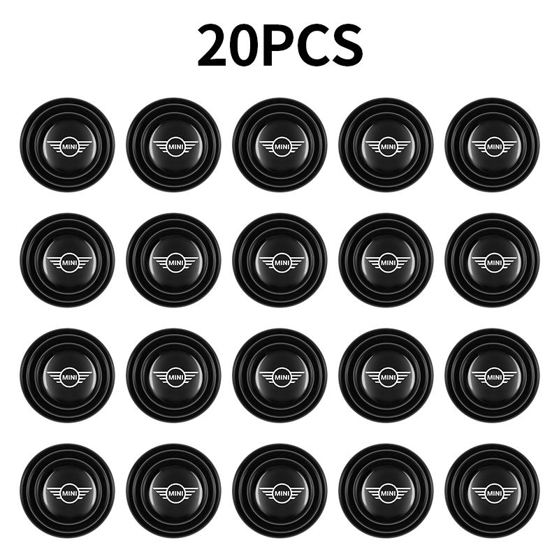 Car Door Shock Absorber Pads, Buffer Anti-Collision Gasket Stickers, Fits Mini Cooper One S Jwc R55 R56 F56 R57 R60 Countryman Car Door Shock Absorber Pads, Buffer Anti-Collision Gasket Stickers, Fits Mini Cooper One S Jwc R55 R56 F56 R57 R60 Countryman