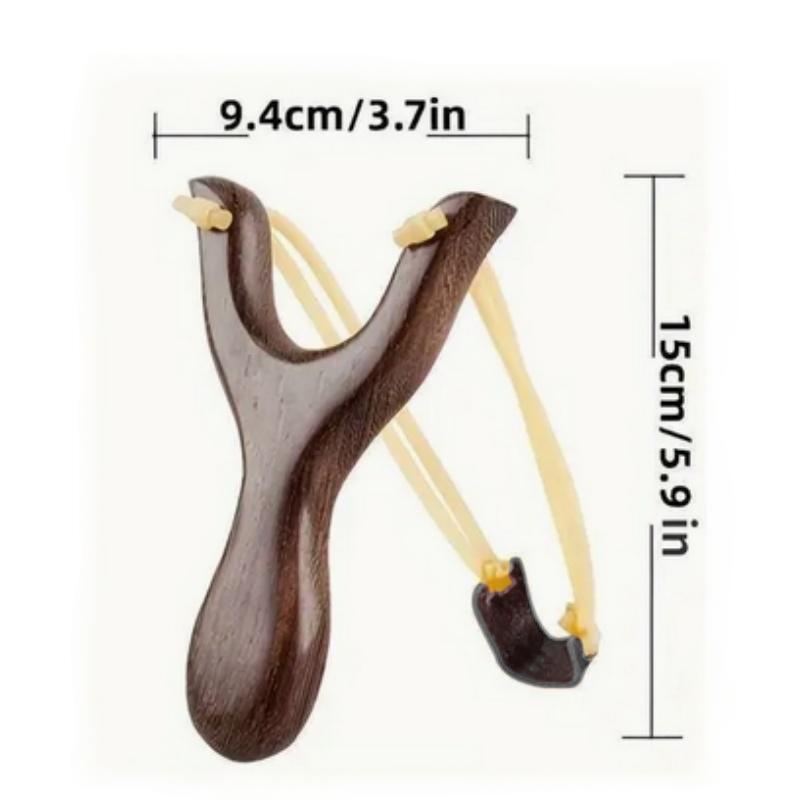 Wooden Slingshot Toy, 1 Count Outdoor Shooting Toy, Outdoor Shooting Toy for Adults, Outdoor Recreation Equipment