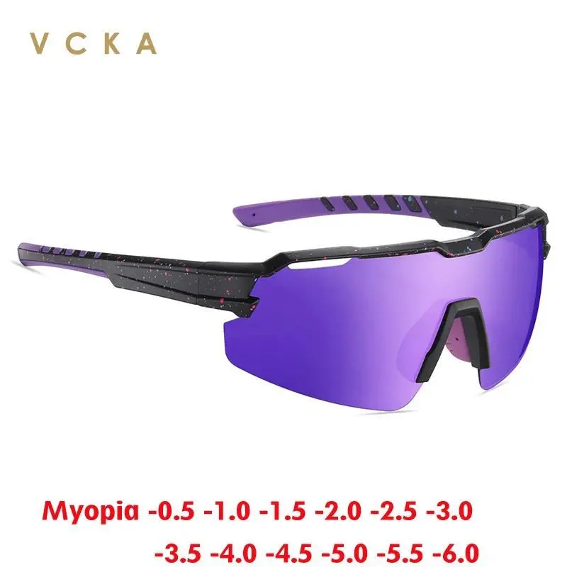 Sports Polarized Myopia Sunglasses Tr90 Frame UV400 Men Women Fashion Glasses Cycling Prescription Goggles Optics Eyewear