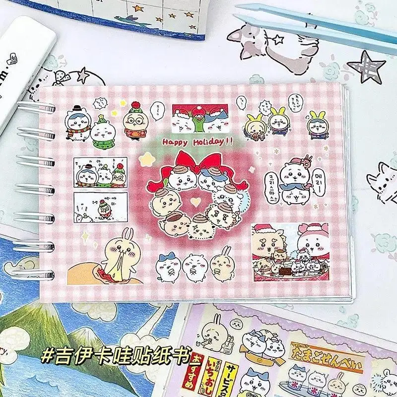 Chiikawa Sticker Book Vol.2 Starry Night Rainy Three Little Ones Kawaii Stickers Journal Deco Scrapbook DIY Decor Girl Gift Toys