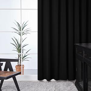 Deconovo Divider Curtains(1 Panel) for Office/Room/Theater - Thermal Curtains, Soundproof Drapes for Sliding Door, Blackout Curtain Screen for Bedroom