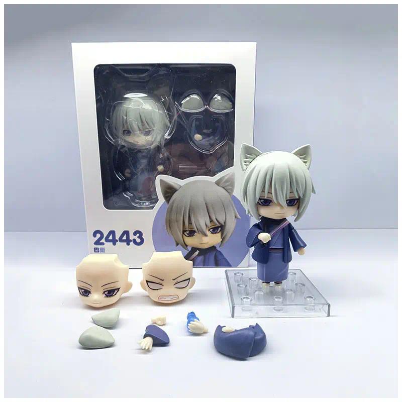 Anime Kamisama Kiss Tomoe Chibi Nendoroid Action Figure PC Case Desktop Ornament Doll Toy Interchangeable Face Boys Girl Gifts