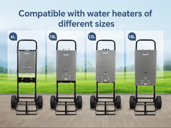 Ranein Compact Foldable Gas-Powered Instant Heat Tankless Water Heater, 6L 1.58 GPM Multi-Modes Portable Propane Unit for Outdoor Users, Grey RO4KY Ranein Compact Foldable Gas-Powered Instant Heat Tankless Water Heater, 6L 1.58 GPM Multi-Modes Portable Propane Unit for Outdoor Users, Grey RO4KY