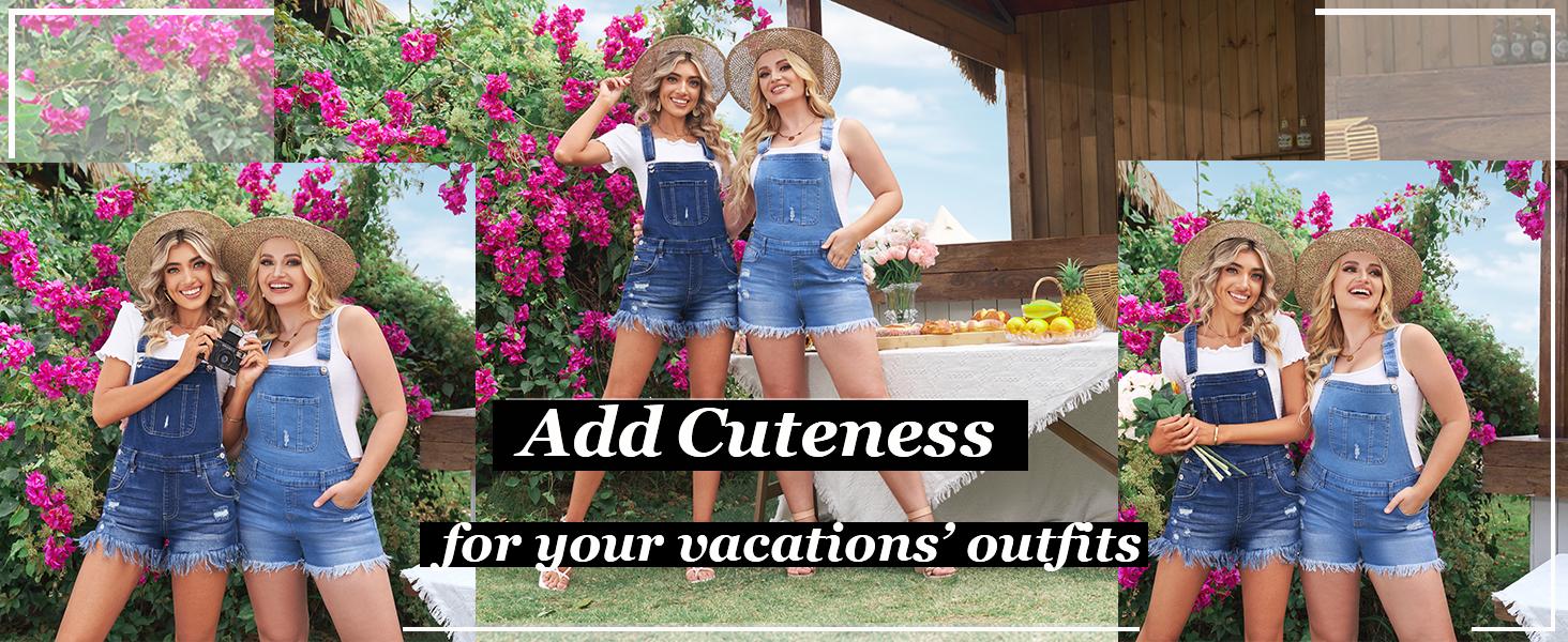 luvamia Jean Overalls Women's Ripped Short Overalls Adjustable Denim Bib Overall Shorts Romper Womenswear Strap Comfort Girls Overalls luvamia Jean Overalls Women's Ripped Short Overalls Adjustable Denim Bib Overall Shorts Romper Womenswear Strap Comfort Girls Overalls