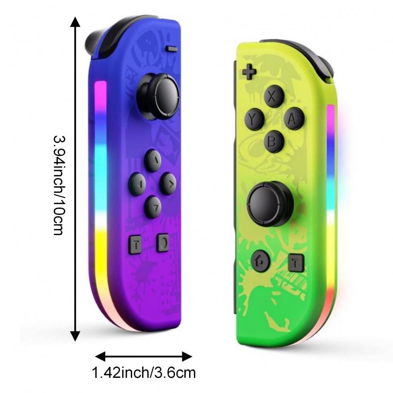 Wireless Controller for Nintendo Switch/lite/oled, DualVibration Function Replacement Parts, Wake-Up SwitchButton Design, Wireless Gaming Controller, Wireless Game Controllers