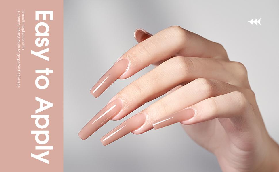 Tricolor Fish 35g Jelly Nude Pink UV Builder Gel - Single Item Salon Nail Care, Easy Application, Repair, Durable, Long-Lasting Glossy Shine for Nail Extensions & Natural Look,summerwins