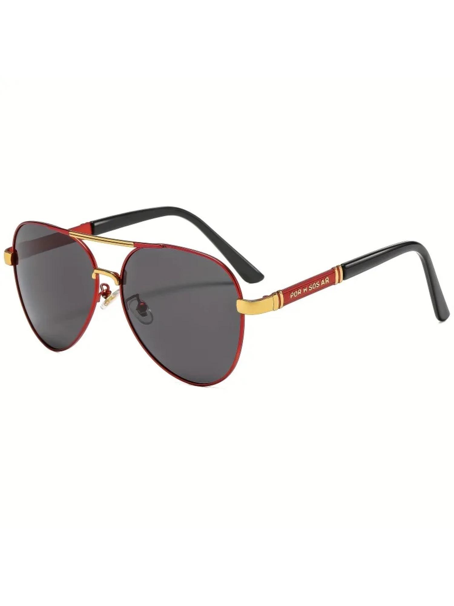 Unisex Polarized Fashion Glasses, Fashion Shades, Ideal for Travel and Driving, Perfect for Christmas, Halloween, Summer, Winter, Valentine's Day Gift