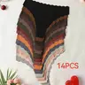 【Black Friday】Women's Solid-Color Scalloped-Trim Thongs, Soft, Breathable Seamless Nylon Panties for Daily and Year-Round Wear #GLOBAL PICKS