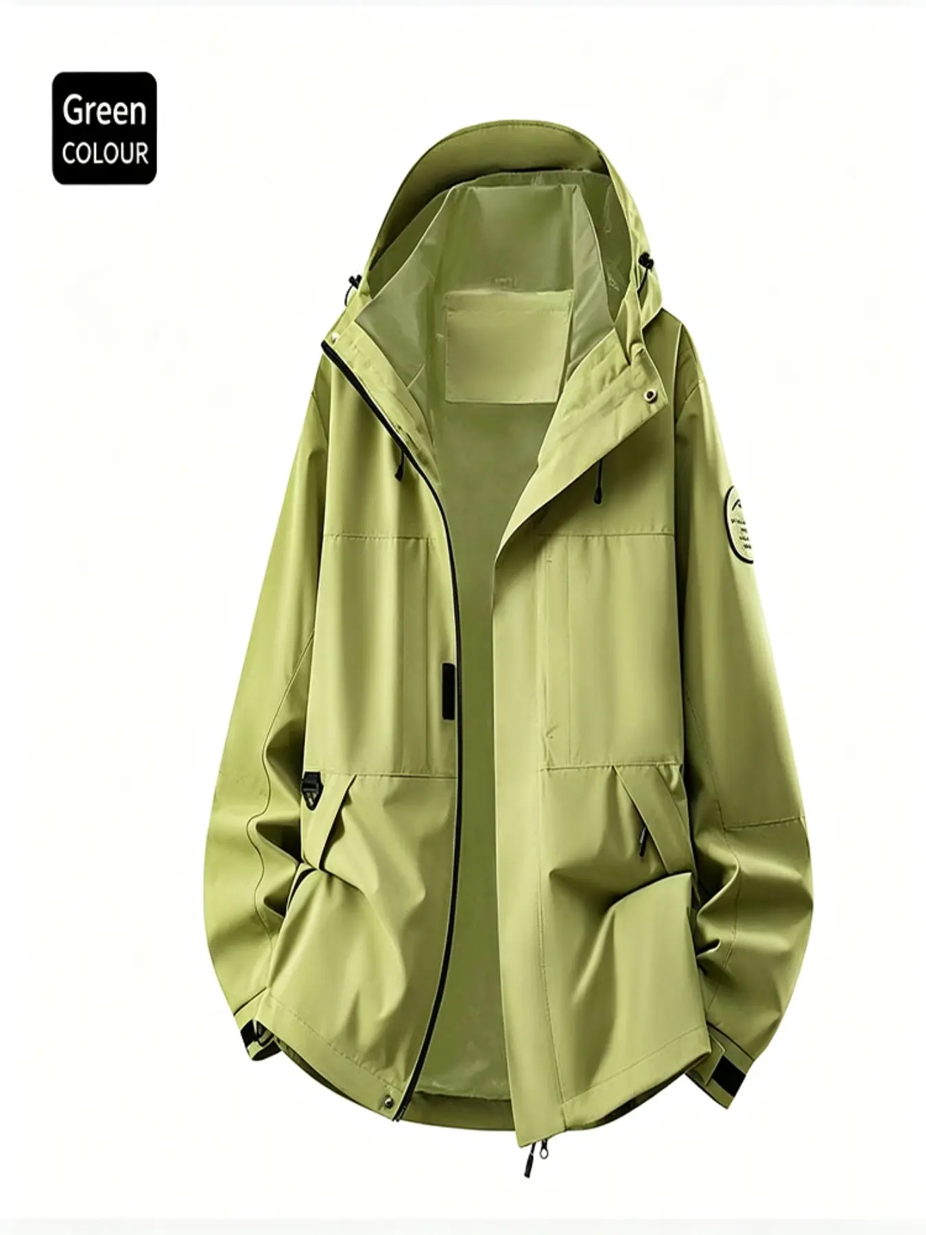 Unisex Three-Proof Raincoat, Versatile Outdoor Gear, Durable Waterproof Jacket, Ideal for Men and Women, Perfect for All Weather Conditions
