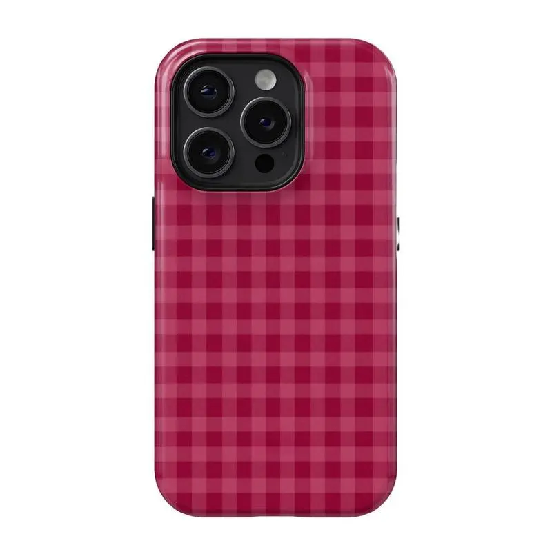 Strawberry-colored striped pattern phone case, minimalist style, suitable for iPhone 17 Pro Max, 16 Plus, 15, 14, 13, 12, 11 cases, high-quality and affordable protective case, a great gift for girls.MFL04