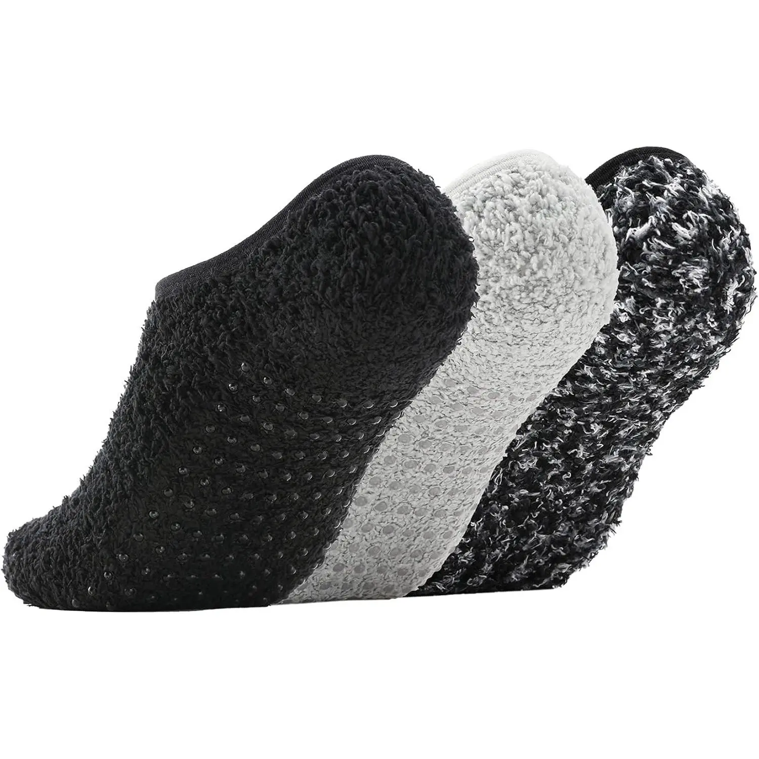 Slipper Socks for Women with Grippers Non Slip Fuzzy Socks with Grips Womens Grippy Grip Hospital Home Gifts