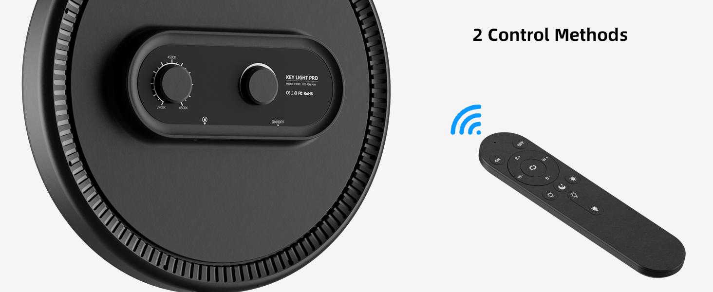 Weilisi Ring Light with Stand and Phone Holder, 13" Full-Screen Dimmable LED for Live Streaming/Makeup/Barber, 6500K Daylight, 79" Tripod & Wireless Remote