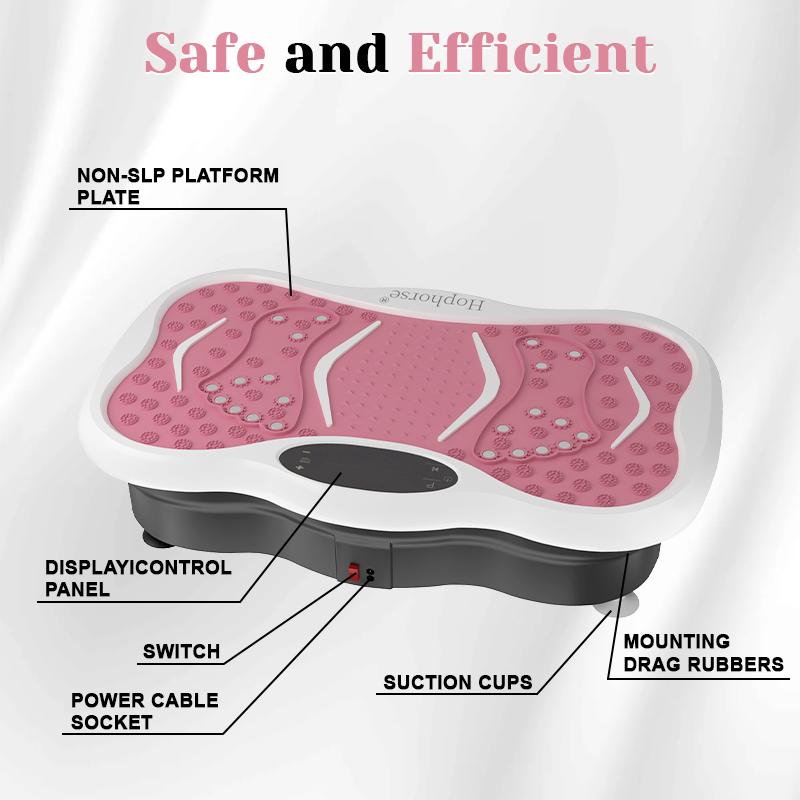 HopHorse Adjustable Speed Vibration Plate – Quiet Home Exercise Equipment for Full Body Fitness, Multifunctional Walking Pad & Pedal Exerciser Alternative, Power Vibration Plates for Workout & Muscle Toning | Black Friday & Cyber Monday Deal HopHorse Adjustable Speed Vibration Plate – Quiet Home Exercise Equipment for Full Body Fitness, Multifunctional Walking Pad & Pedal Exerciser Alternative, Power Vibration Plates for Workout & Muscle Toning | Black Friday & Cyber Monday Deal